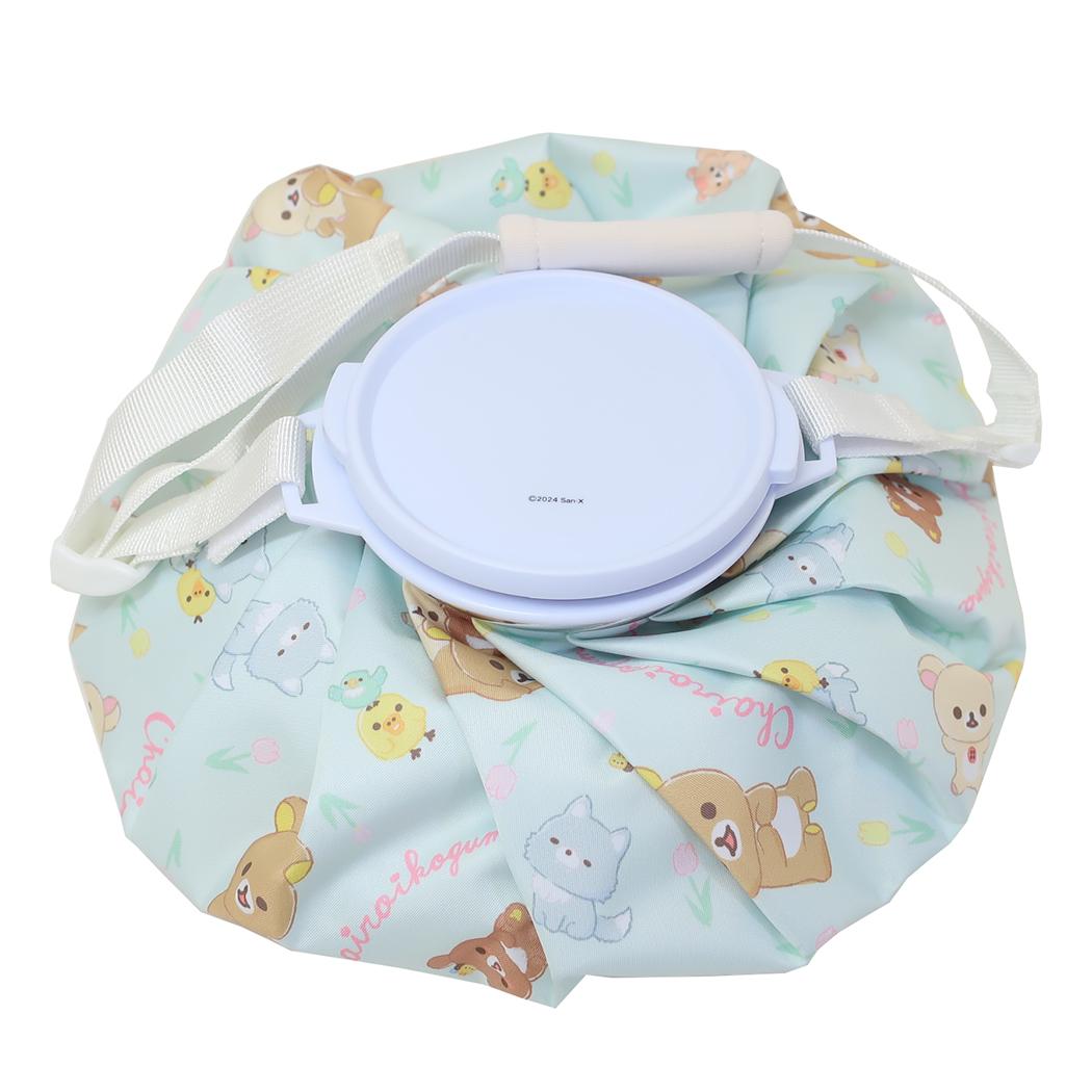 シネマコレクション cinemacollection リラックマ アイスバッグ ショルダー付き 氷のう お花畑でリラックス サンエックス 丸眞 熱中症対策 アイシング スポーツ キャラクター グッズ (メーカー指定色) メーカー指定色