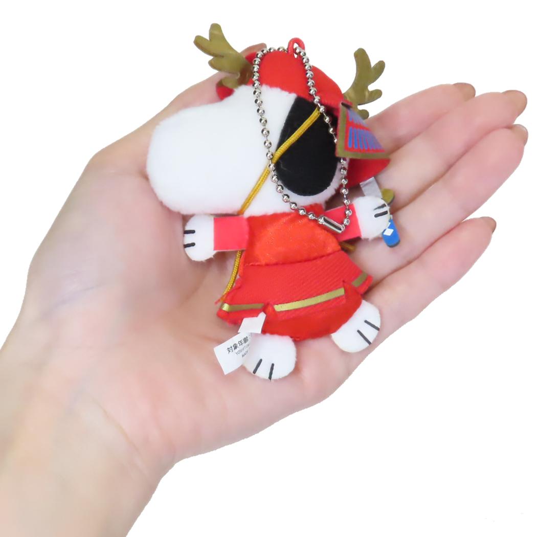 シネマコレクション cinemacollection スヌーピー マスコット 武将マスコット 真田 ピーナッツ 吉徳 お土産 プレゼント キャラクター グッズ (メーカー指定色) メーカー指定色