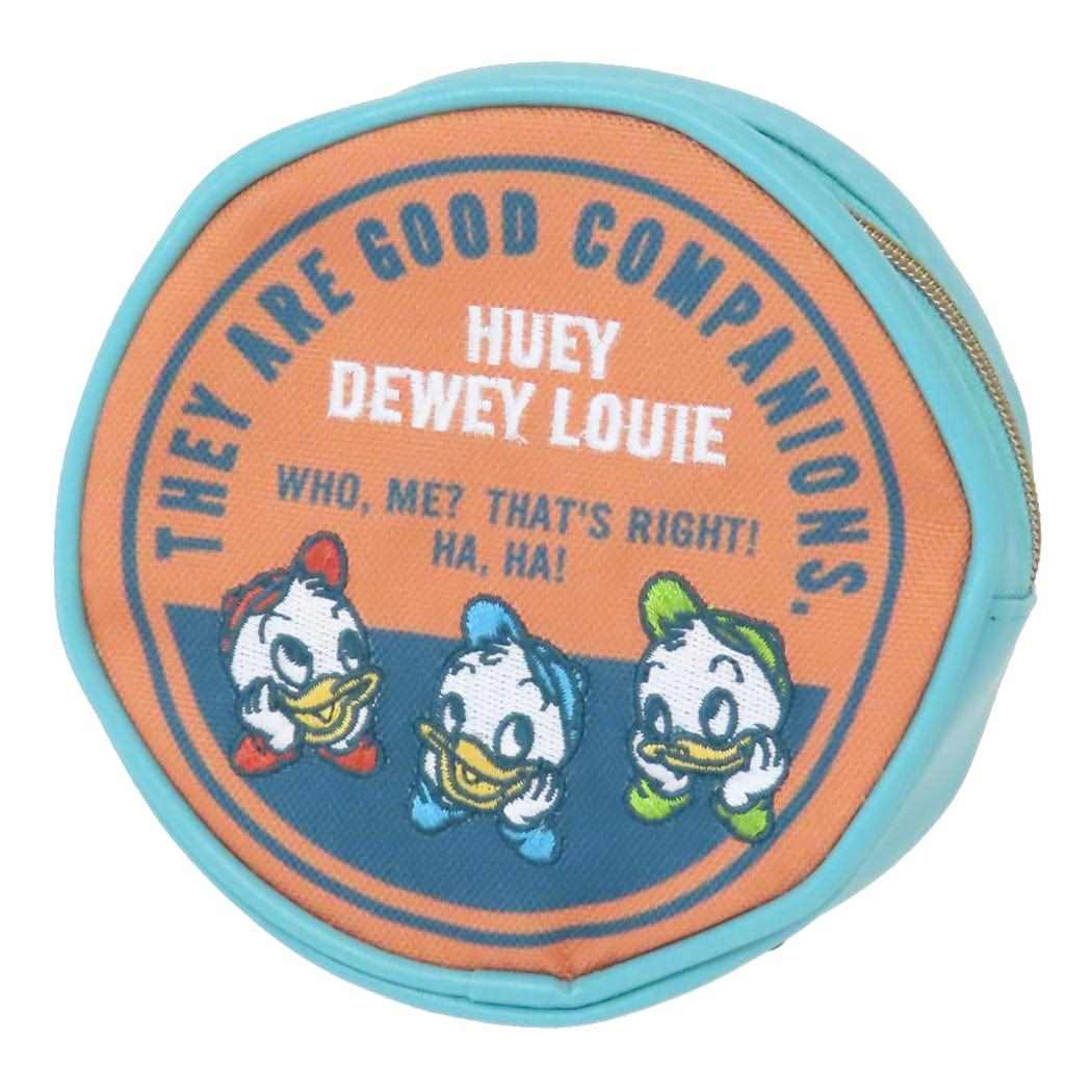 シネマコレクション cinemacollection ヒューイデューイルーイ 丸ポーチ ポーチ ラウンドオレンジ ディズニー 丸眞 小物入れ キャラクター グッズ (メーカー指定色) メーカー指定色