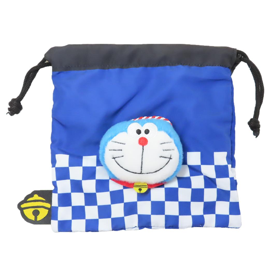 シネマコレクション cinemacollection アイムドラえもん 巾着袋 ボアフェイス巾着 ハッピ NV サンリオ ナカジマ きんちゃくポーチ 小物入れ アニメキャラクター グッズ (メーカー指定色) メーカー指定色