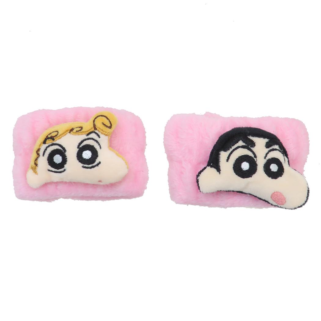 シネマコレクション cinemacollection クレヨンしんちゃん 生活雑貨 吸水リストバンド ピンク アイプランニング 洗顔 袖濡れ防止 アニメキャラクター グッズ (メーカー指定色) メーカー指定色