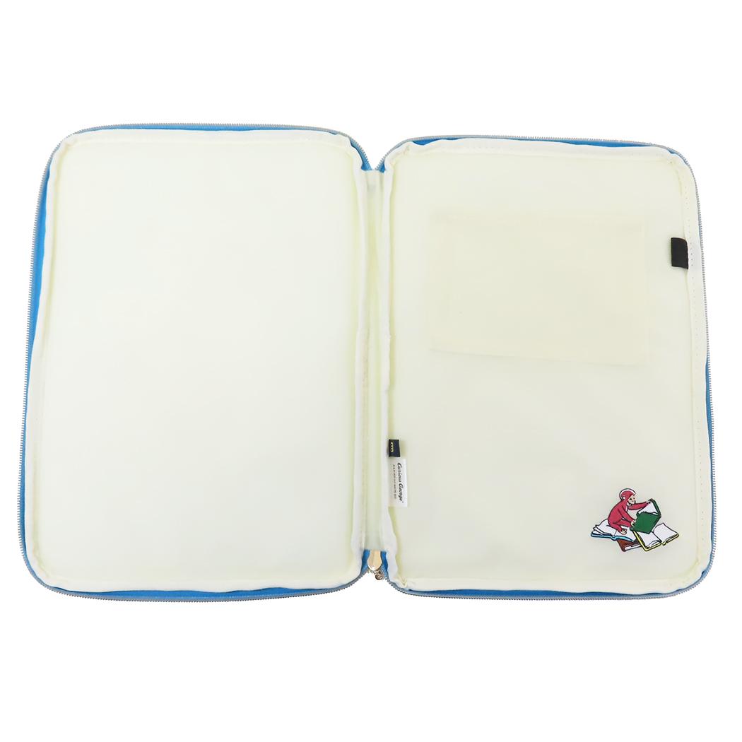 シネマコレクション cinemacollection おさるのジョージ ガジェットケース タブレットケース アルファベット絵本 丸眞 子供 子ども キッズ 絵本キャラクター グッズ (メーカー指定色) メーカー指定色