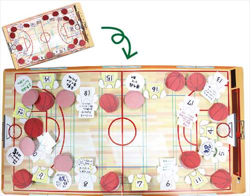 Cinema Collection cinemacollection Alta Memory Gift Goods Message Board Color Paper School Color Paper 2 Basketball Message Card 30 Pieces Included Funny Goods Gift Boy Girl