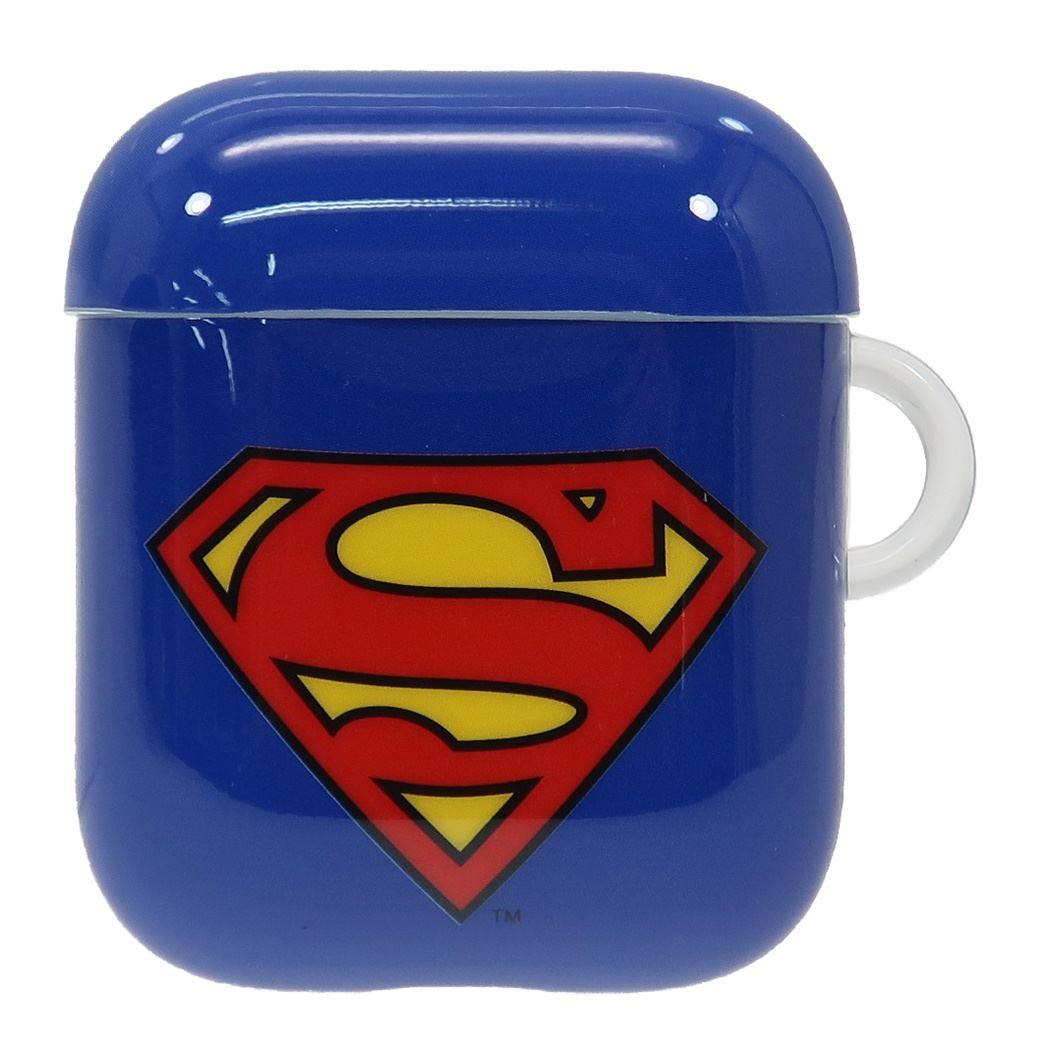 Cinema Collection cinemacollection AirPods Soft Case Superman AirPods Case DC Comics SUPERMAN Mark Earphone Case Gift