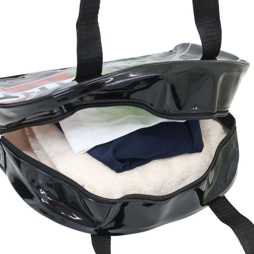 Cinema Collection cinemacollection Minecraft Pool Bag Boston Beach Bag Kuro Minecraft Nishi O Ocean Pool Summer Leisure Goods Game Character Merchandise