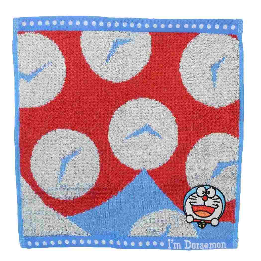 シネマコレクション cinemacollection アイムドラえもん ミニタオル ジャガードハンカチタオル ひょっこりタイムふろしき サンリオ 丸眞 汗拭きタオル アニメキャラクター グッズ (メーカー指定色) メーカー指定色