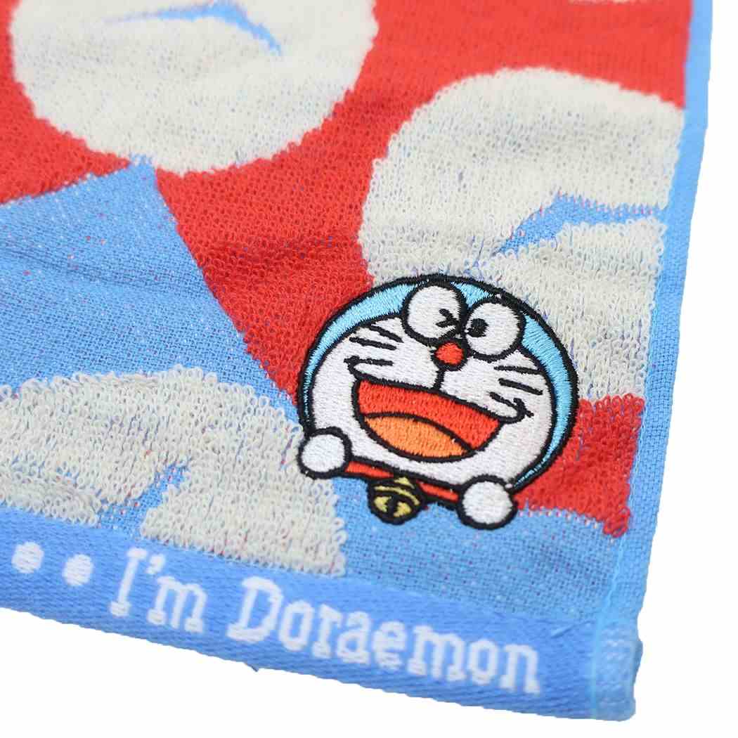 シネマコレクション cinemacollection アイムドラえもん ミニタオル ジャガードハンカチタオル ひょっこりタイムふろしき サンリオ 丸眞 汗拭きタオル アニメキャラクター グッズ (メーカー指定色) メーカー指定色