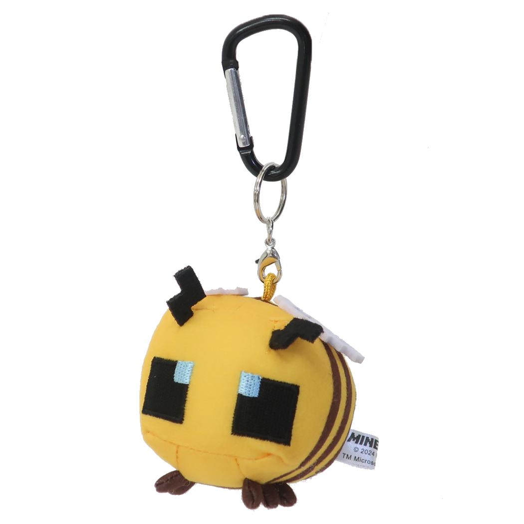 シネマコレクション cinemacollection マインクラフト マスコット カラビナ付きマスコット ハチ Minecraft ケイカンパニー かわいい ミニぬいぐるみ ゲームキャラクター グッズ