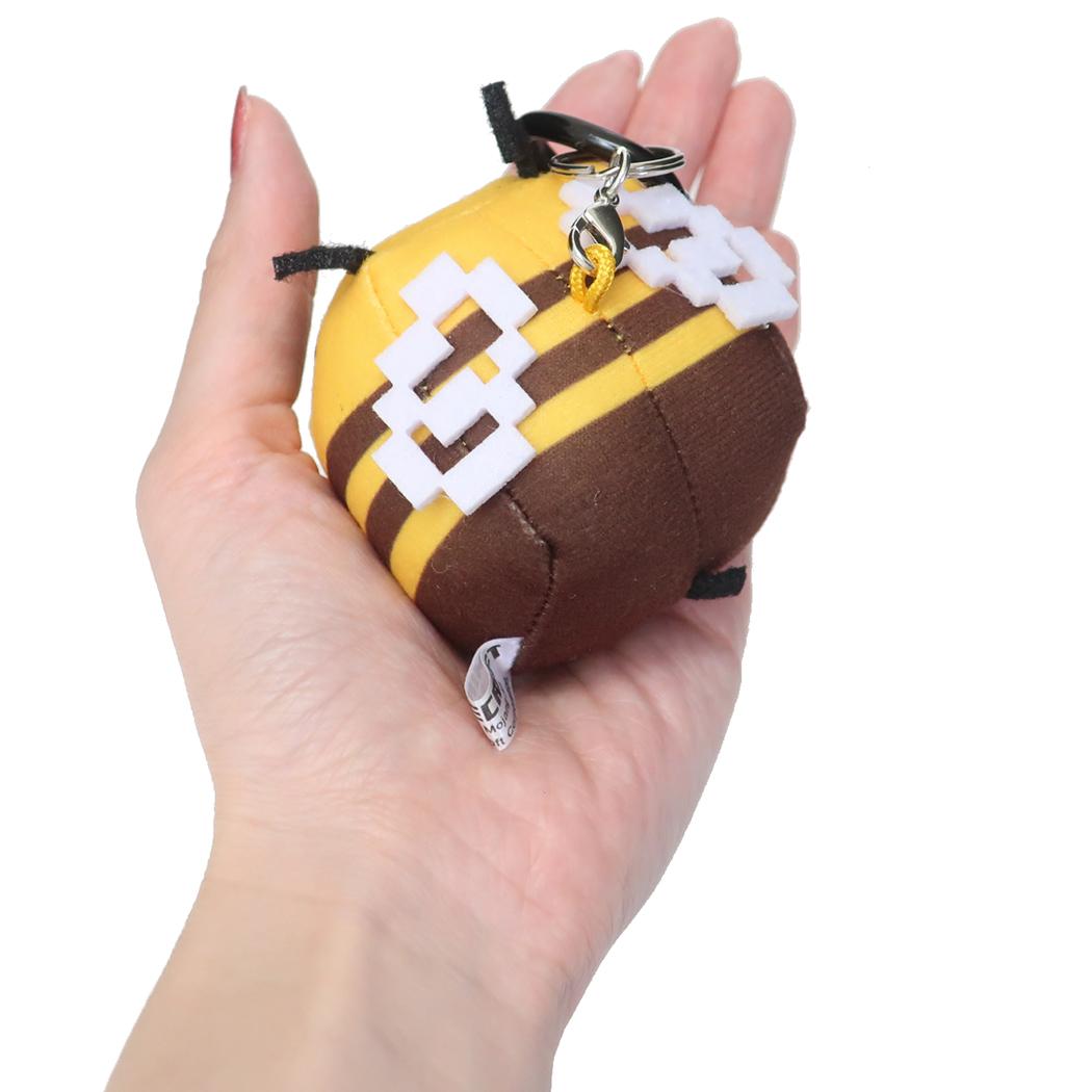 シネマコレクション cinemacollection マインクラフト マスコット カラビナ付きマスコット ハチ Minecraft ケイカンパニー かわいい ミニぬいぐるみ ゲームキャラクター グッズ