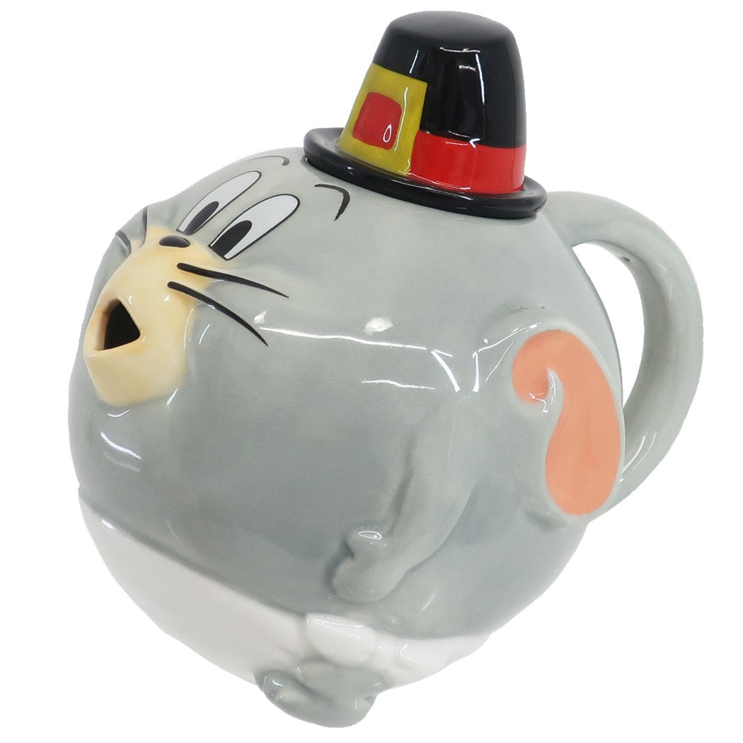 Cinema Collection cinemacollection Tom and Jerry Porcelain Teapot Warner Brothers Teapot Character Tuffy Sun Art Gift for Boys Girls Gift