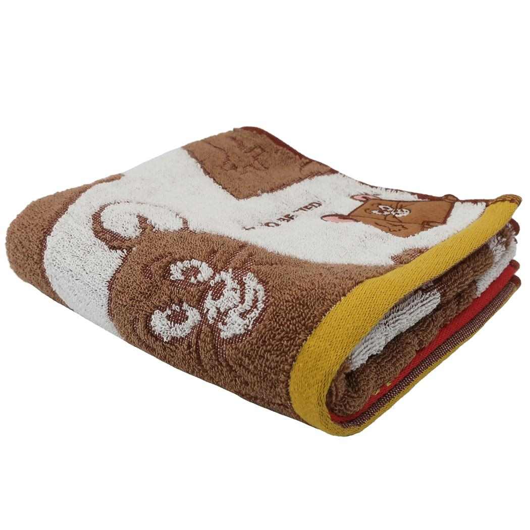 シネマコレクション cinemacollection トムとジェリー グッズ フェイスタオル キャラクター 抗菌防臭 ジャガード ロングタオル ごっくんジェリー プレゼント 男の子 女の子 (メーカー指定色) メーカー指定色