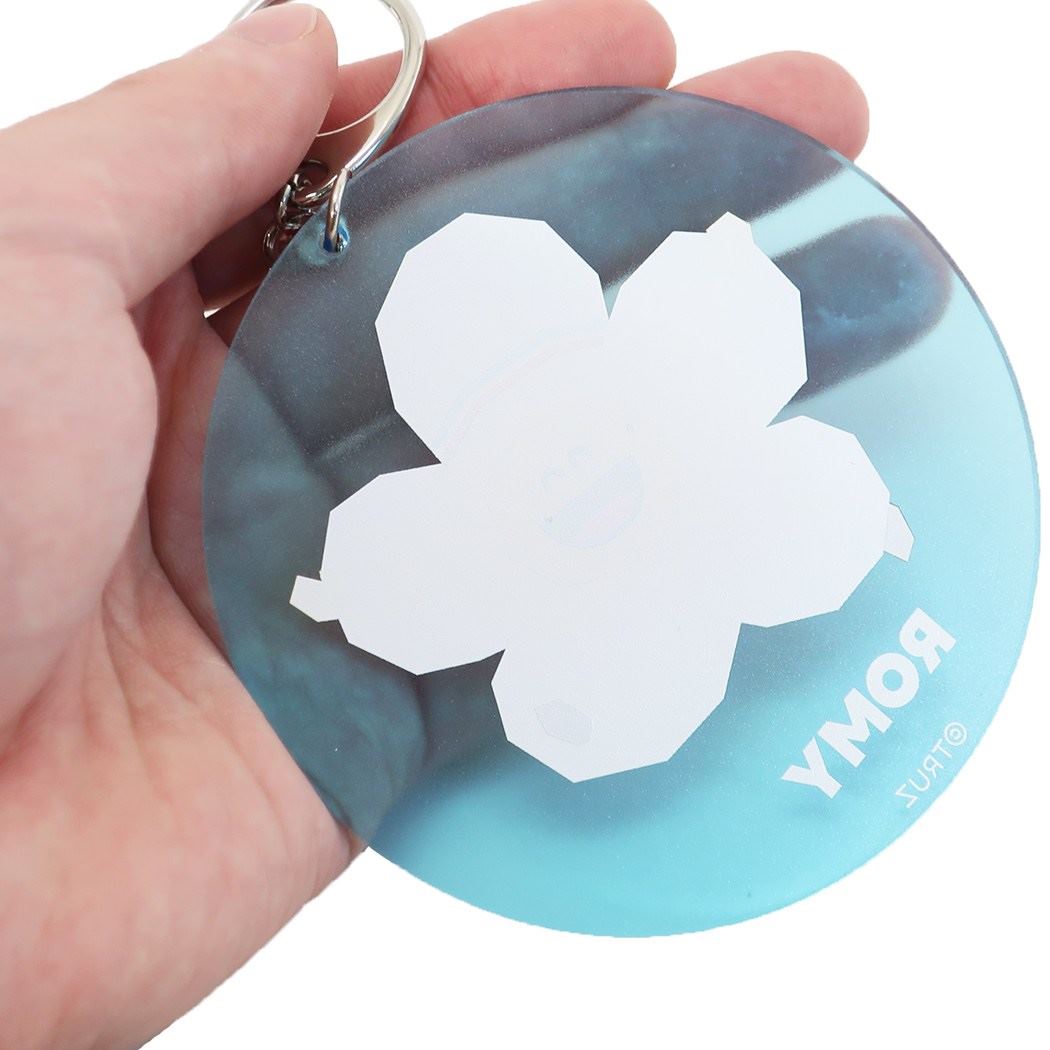 Cinema Collection cinemacollection TRUZ Character Keychain Big Acrylic Keychain HIKUN LINE FRIENDS Gift for Boys and Girls