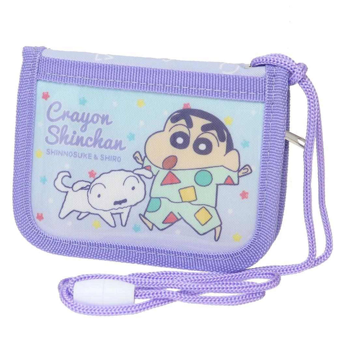 シネマコレクション cinemacollection クレヨンしんちゃん キッズ財布 ウォレット パープル アイプランニング 子供用財布 アニメキャラクター グッズ パープル