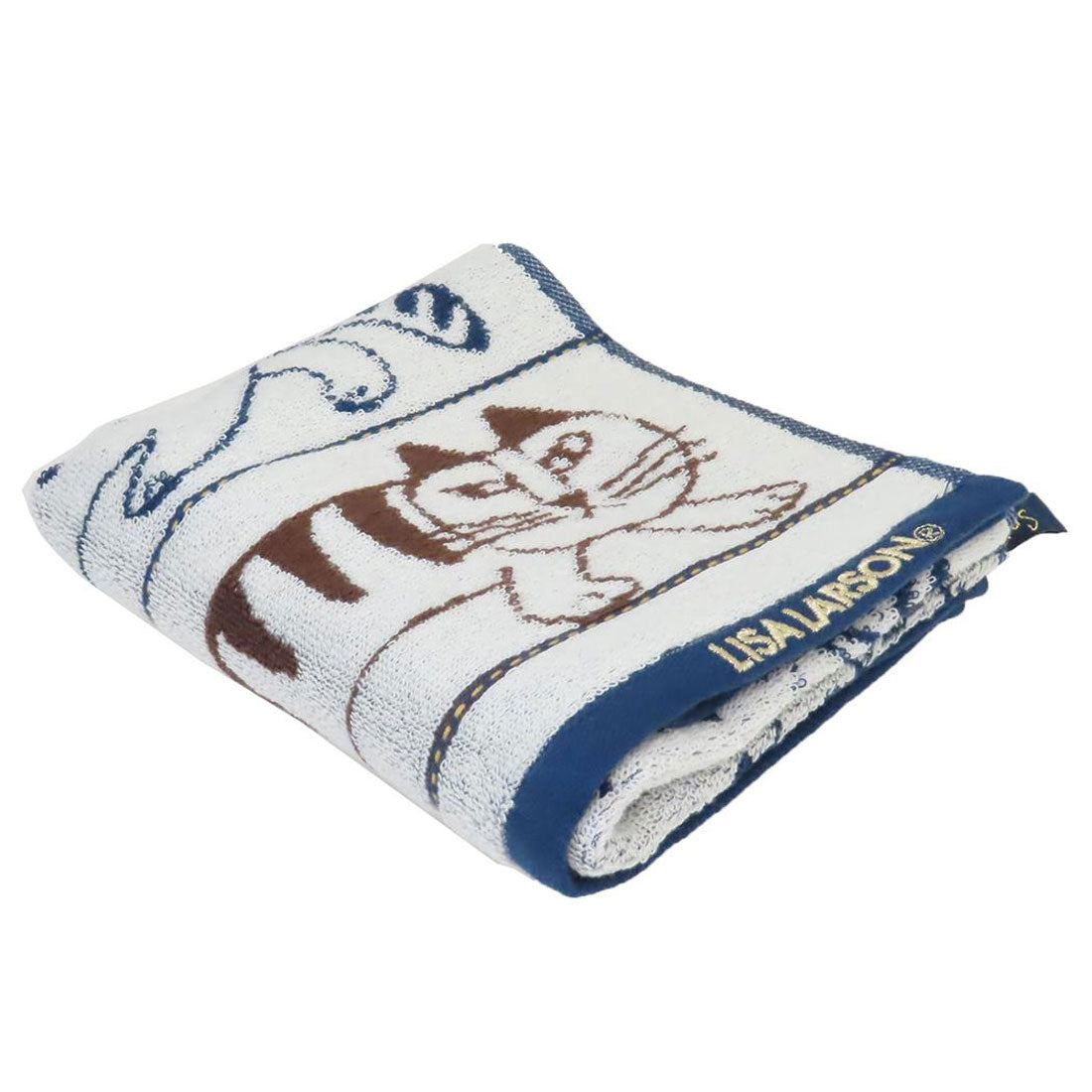 シネマコレクション cinemacollection リサ ラーソン フェイスタオル ジャガードロングタオル スパイキー 丸眞 汗拭きタオル キャラクター グッズ マルチカラー