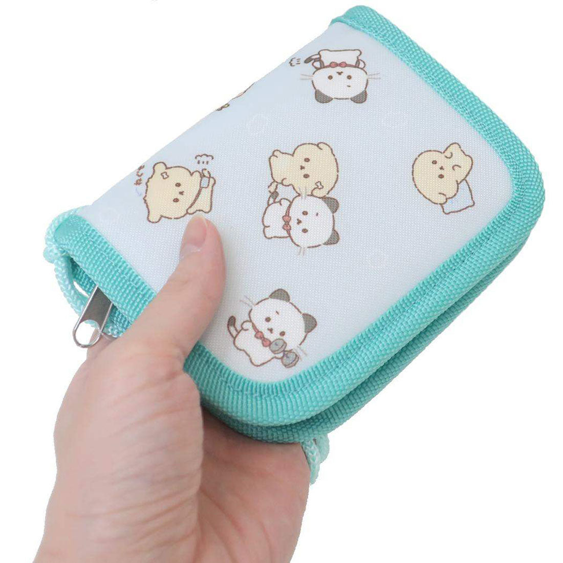 シネマコレクション cinemacollection いしよわちゃん 子供用財布 キッズウォレット ミント サンエックス アイプランニング 子ども こども プレゼント キャラクター グッズ グリーン