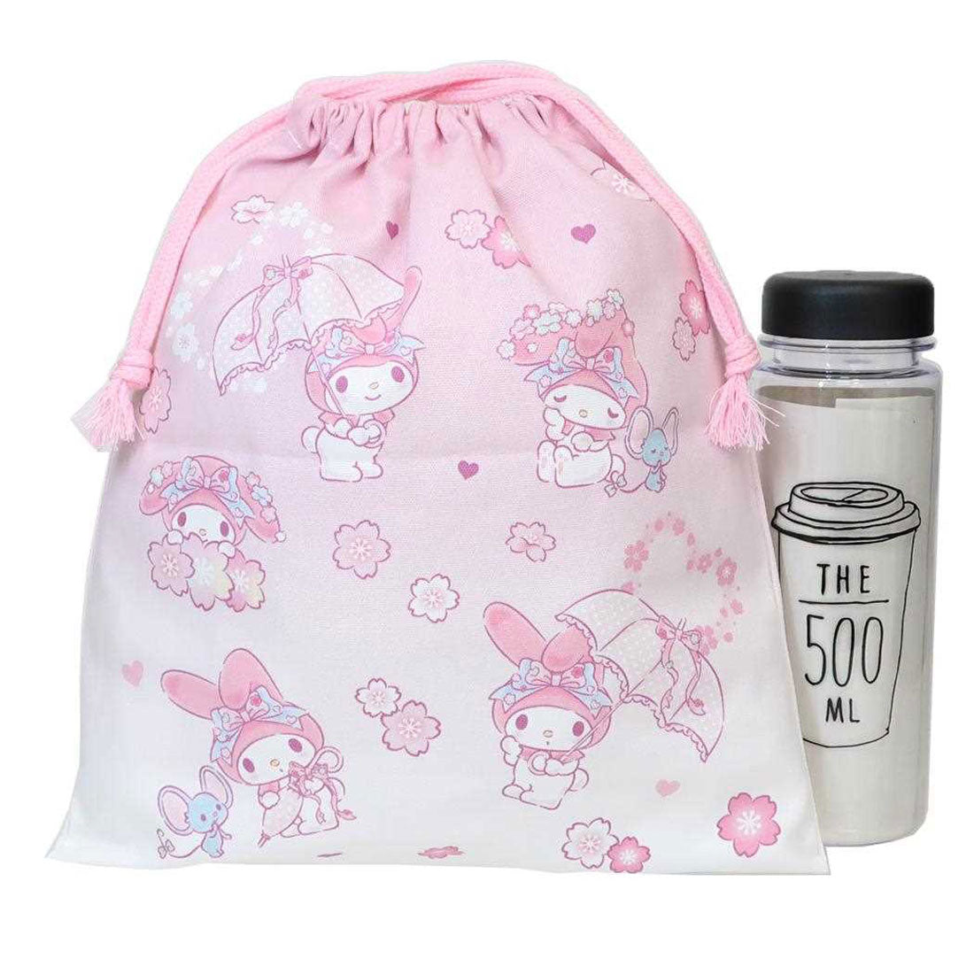 シネマコレクション cinemacollection マイメロディ 巾着袋 巾着M ピンク サンリオ マルヨシ 新学期準備雑貨 幼稚園 小学生 キャラクター グッズ 他