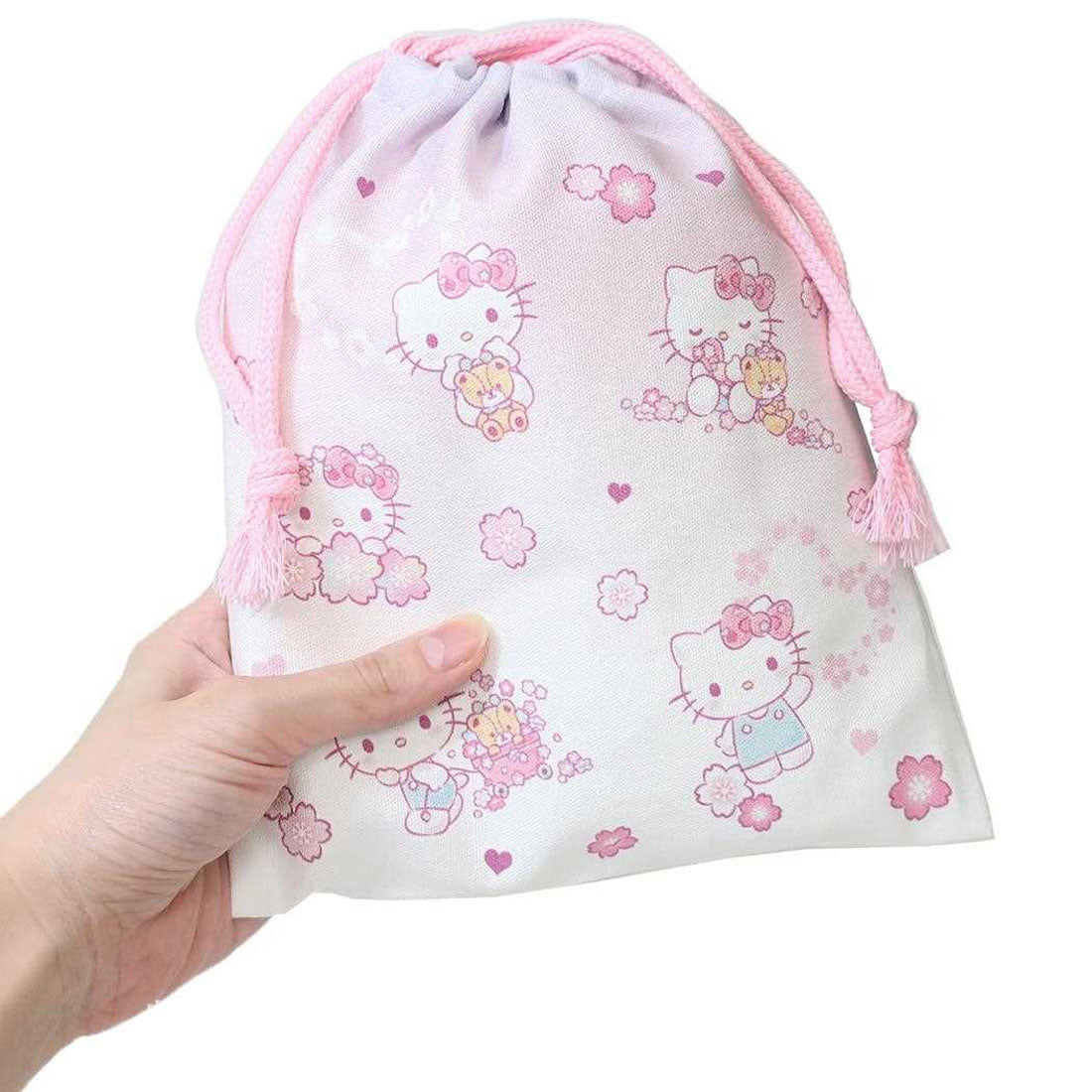 シネマコレクション cinemacollection ハローキティ 巾着袋 巾着S ピンク サンリオ マルヨシ 新学期準備雑貨 幼稚園 小学生 キャラクター グッズ ピンク