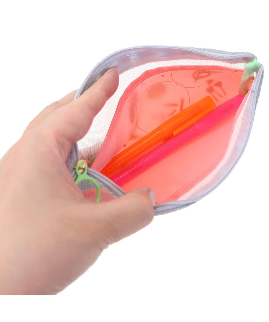 シネマコレクション cinemacollection STUDY HOLIC ペンケース メッシュペンポーチ 微生物学 Green Flash 筆箱 新学期準備文具 おもしろ雑貨 グッズ (メーカー指定色) メーカー指定色