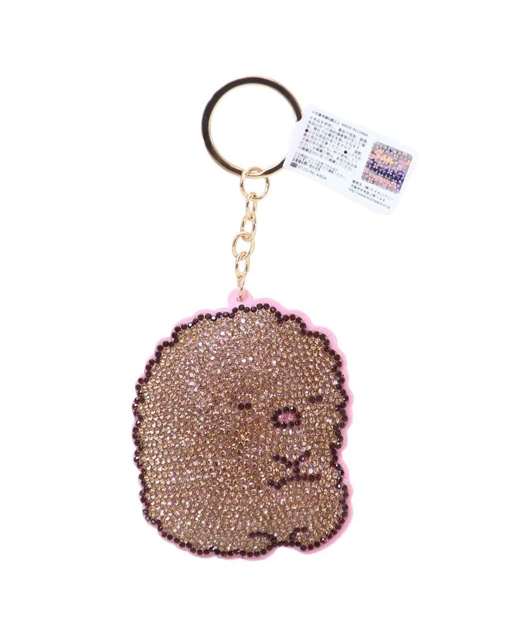 シネマコレクション cinemacollection すみっコぐらし キーホルダー ラインストーンマスコット とんかつ サンエックス ケイカンパニー プレゼント? キャラクター グッズ (メーカー指定色) メーカー指定色