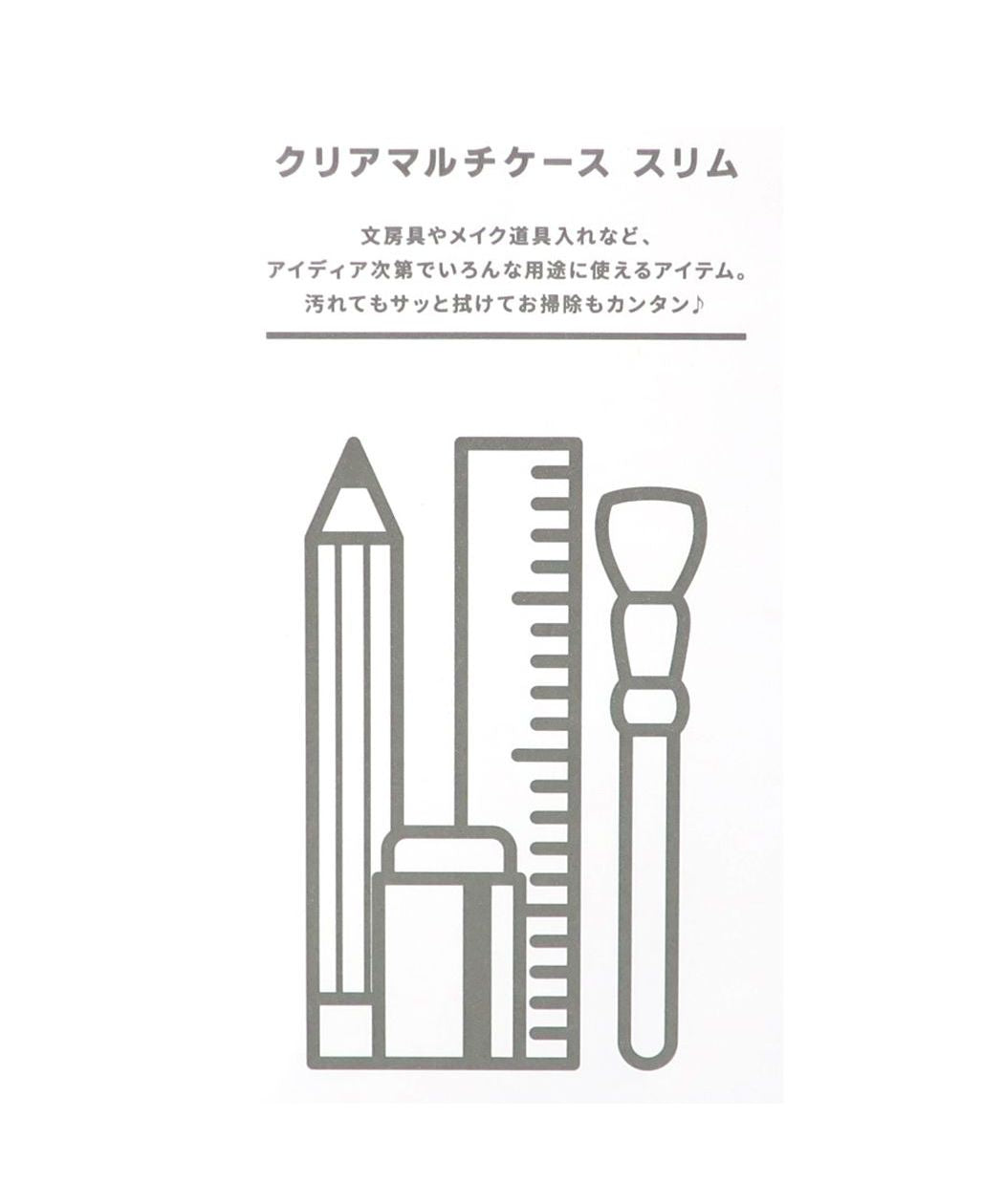 シネマコレクション cinemacollection トムとジェリー ペンポーチ クリアマルチケーススリム BLピクセルドット ワーナーブラザース マリモクラフト ペンケース 筆箱 小物入れ? キャラクター グッズ (メーカー指定色) メーカー指定色