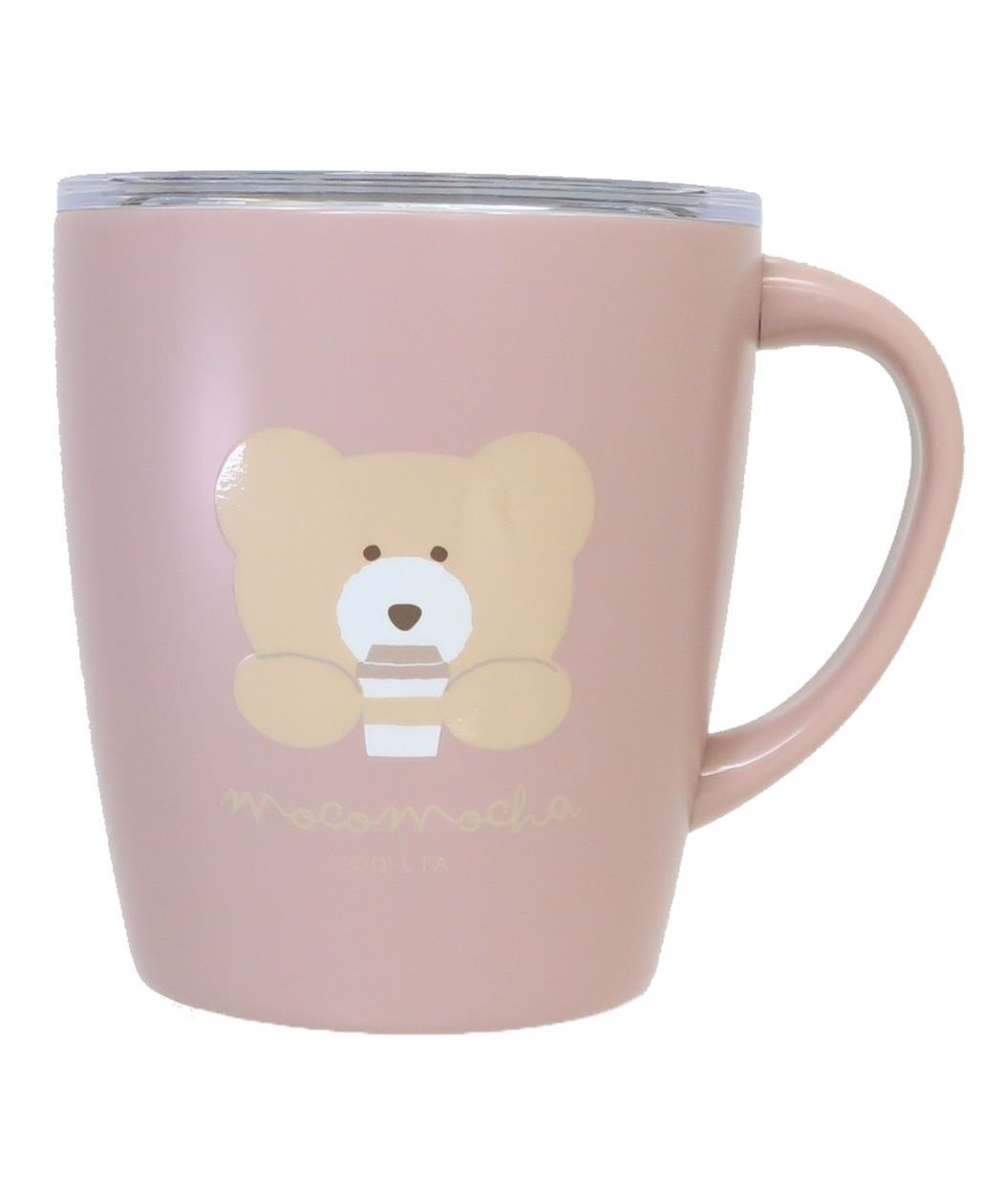 シネマコレクション cinemacollection ほっこりモコモカ マグカップ ステンレスマグ(330ml) ミルクティー クーリア タンブラー 保温 保冷 グッズ (メーカー指定色) メーカー指定色