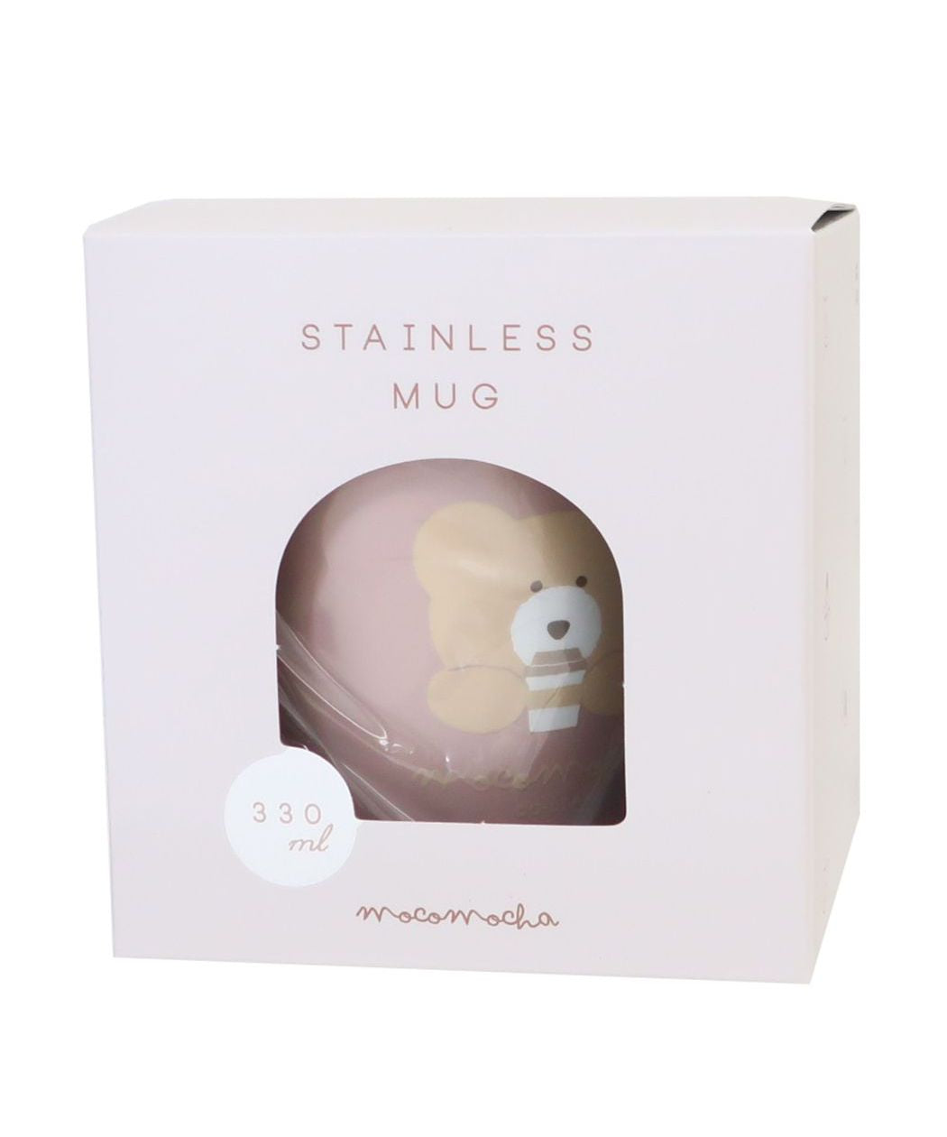 シネマコレクション cinemacollection ほっこりモコモカ マグカップ ステンレスマグ(330ml) ミルクティー クーリア タンブラー 保温 保冷 グッズ (メーカー指定色) メーカー指定色