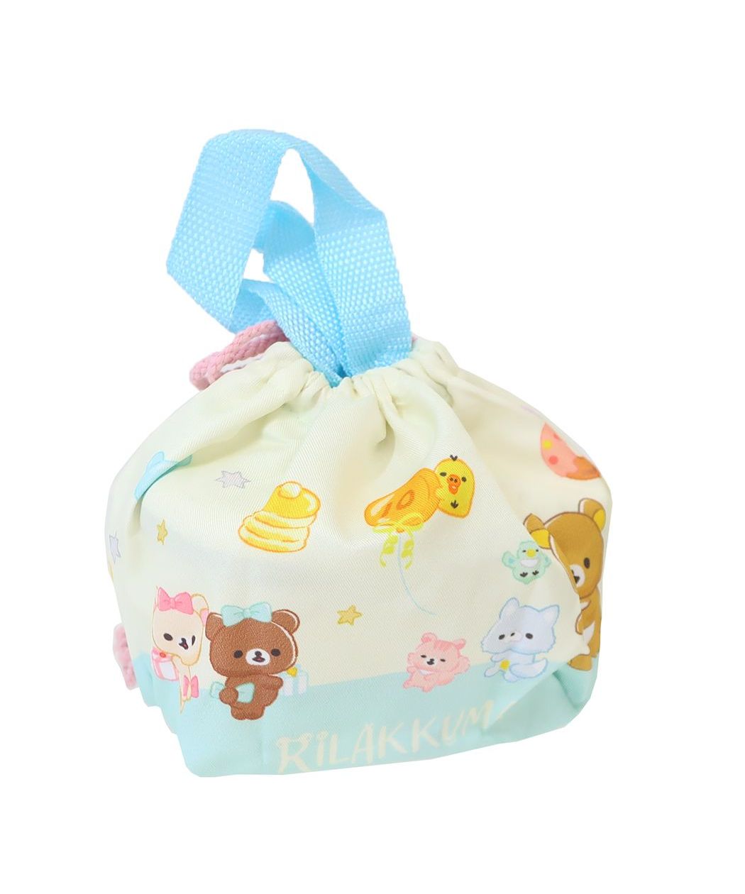 シネマコレクション cinemacollection リラックマ 巾着袋 マチ付き巾着 きんちゃくポーチ サンエックス ケイカンパニー 新学期準備雑貨 小物入れ キャラクター グッズ (メーカー指定色) メーカー指定色