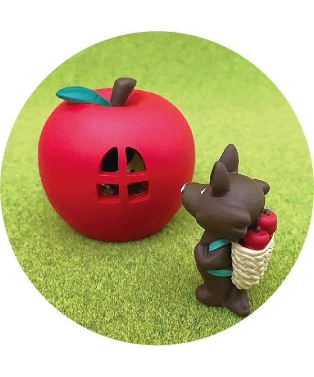シネマコレクション cinemacollection Otogicco おとぎの森のリンゴ村 マスコット 赤ずきんマスコット リンゴ狩り オオカミ デコレ オトギッコ インテリア かわいい グッズ (メーカー指定色) メーカー指定色