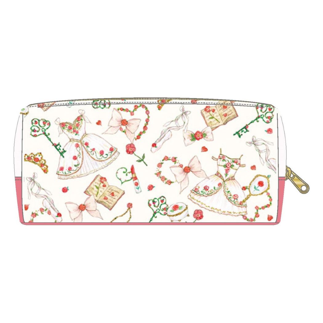 シネマコレクション cinemacollection たけいみき ペンケース BOXペンポーチ フローラの目覚め クローズピン 筆箱 新学期準備文具 大容量 ガーリーイラスト グッズ (メーカー指定色) メーカー指定色