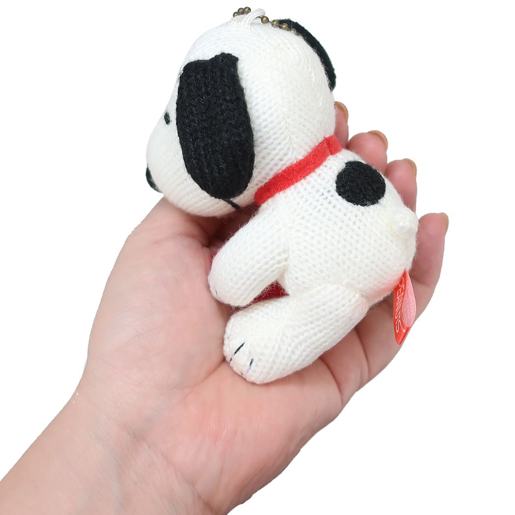 Cinema Collection cinemacollection Snoopy Mascot Plush Toy Heart Knit PEANUTS Nakajima Gift Character Goods