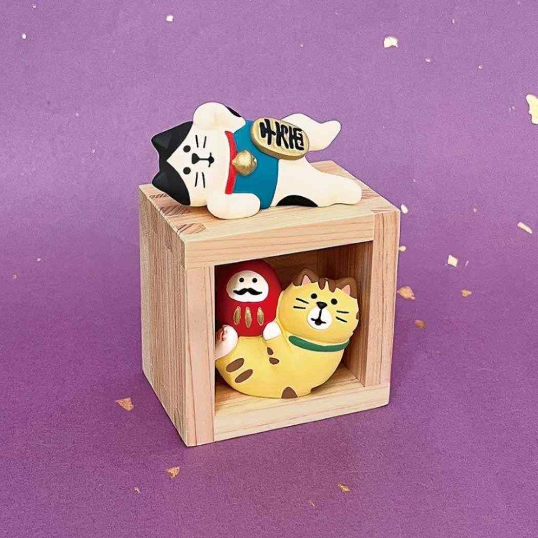 シネマコレクション cinemacollection 福寄せカーニバル マスコット 寝ころびまねき猫 concombre デコレ おしゃれ ギフト雑貨 グッズ (メーカー指定色) メーカー指定色