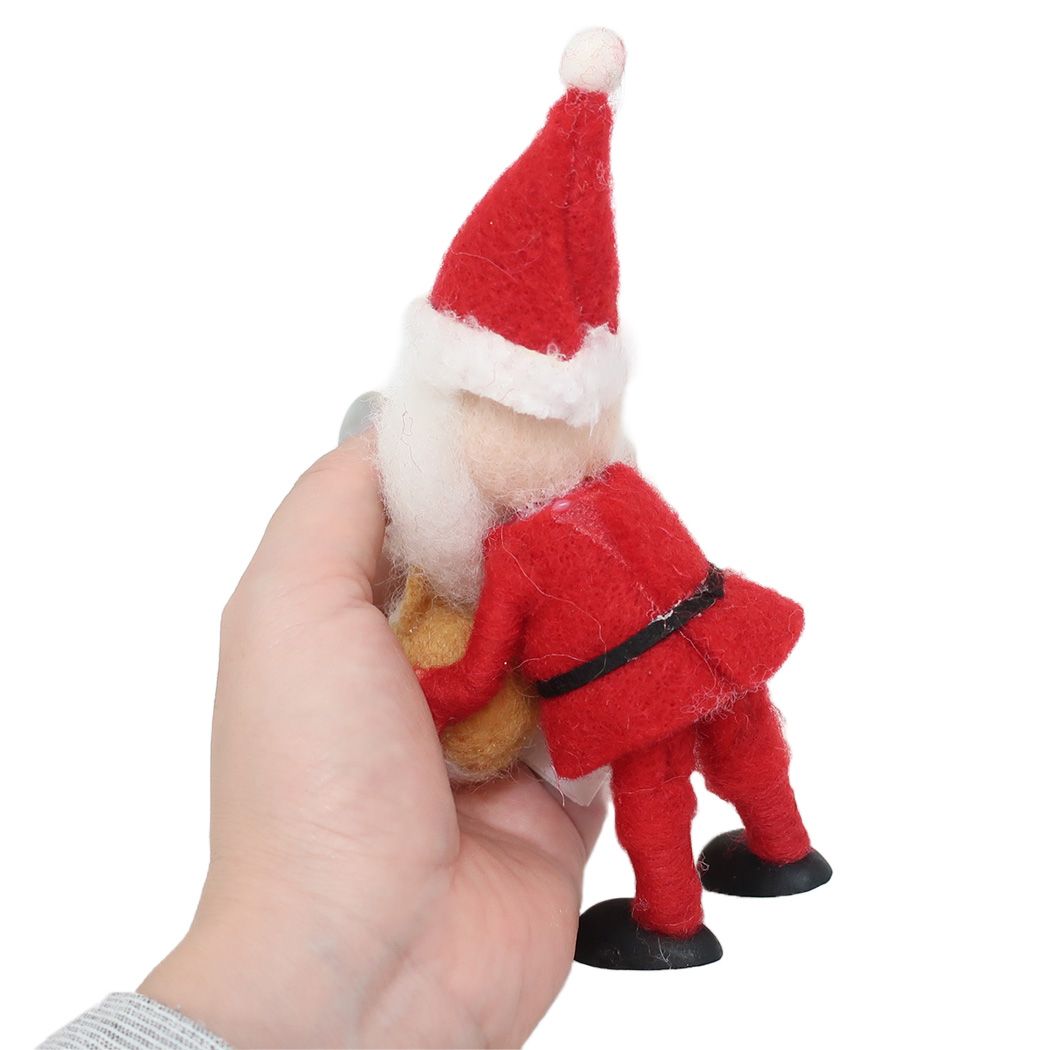 シネマコレクション cinemacollection マスコット フエルト サンタドッグ クリスマス APJ Xmas かわいい グッズ (メーカー指定色) メーカー指定色