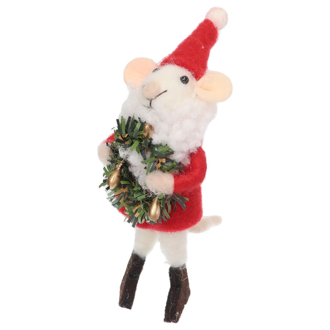 シネマコレクション cinemacollection マスコット フエルト マウスサンタリース クリスマス APJ Xmas かわいい グッズ (メーカー指定色) メーカー指定色