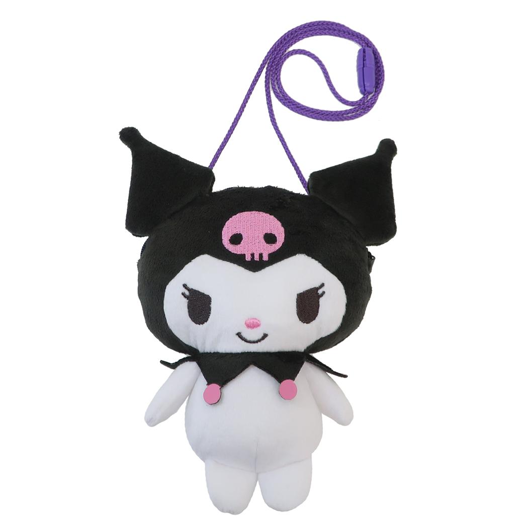 Cinema Collection cinemacollection Kuromi? Pouch Plush Neck Pouch Sanrio Keikann Company Gift Goods