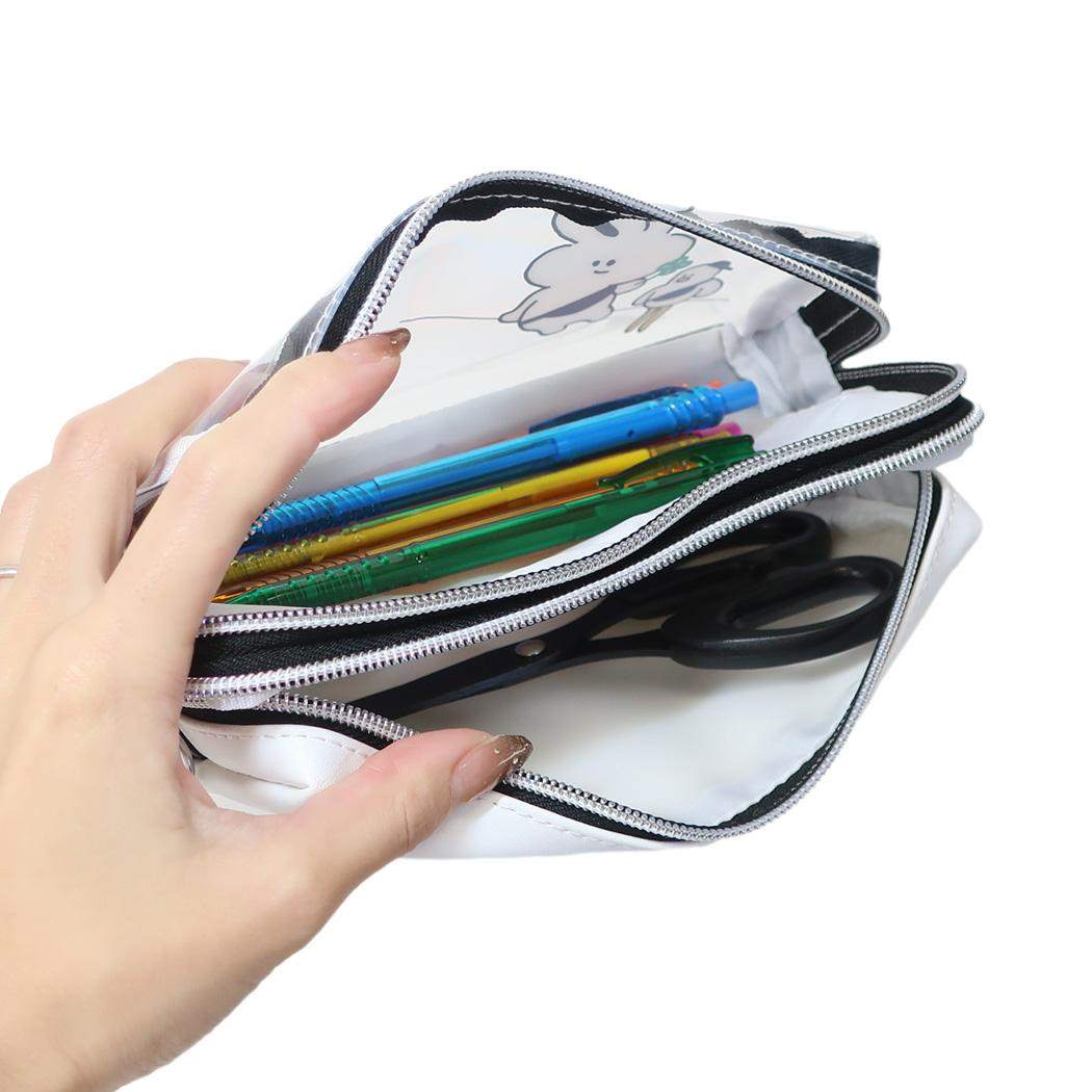 シネマコレクション cinemacollection ゆるみー ペンポーチ ツインファスナーペンケース 新入学 カミオジャパン 筆箱 新学期準備文具 大容量 かわいい グッズ (メーカー指定色) メーカー指定色