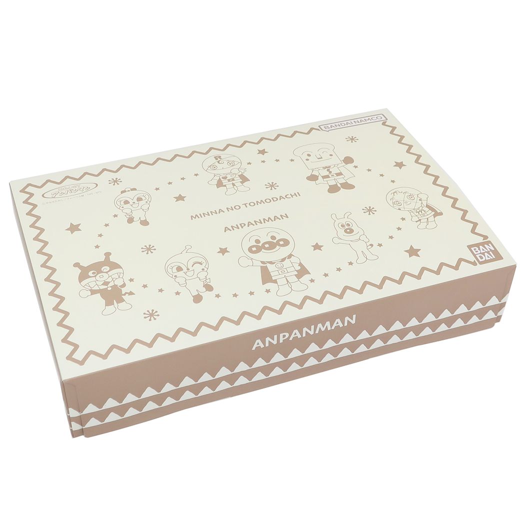 シネマコレクション cinemacollection アンパンマン グッズ タオルギフトセット アニメキャラクター フェイスタオル2枚&ウォッシュタオル アースカラーギフト プレゼント 男