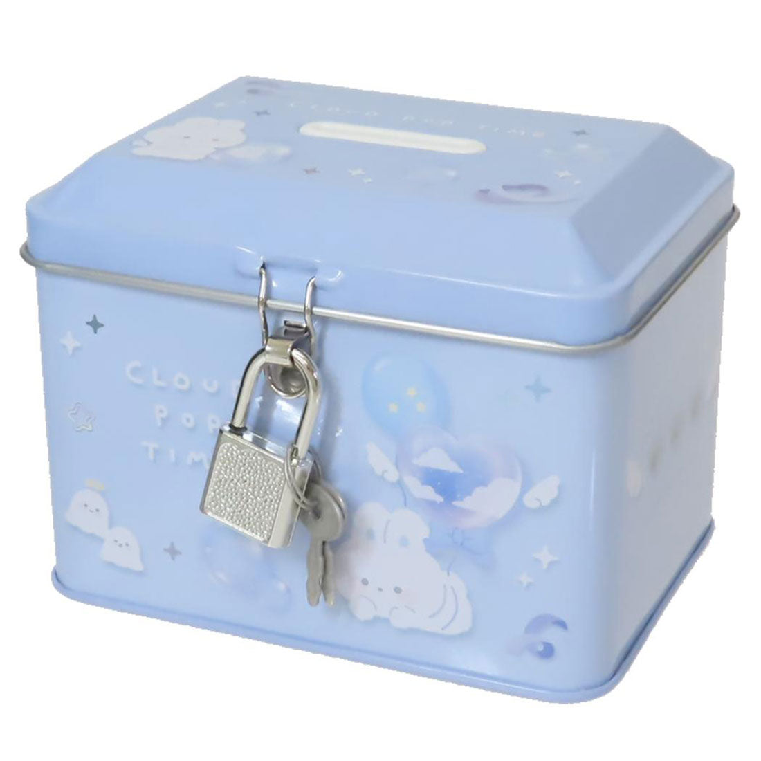 シネマコレクション cinemacollection 貯金箱 カギ付き缶バンク クラウドポップタイム クーリア プレゼント かわいい グッズ 他
