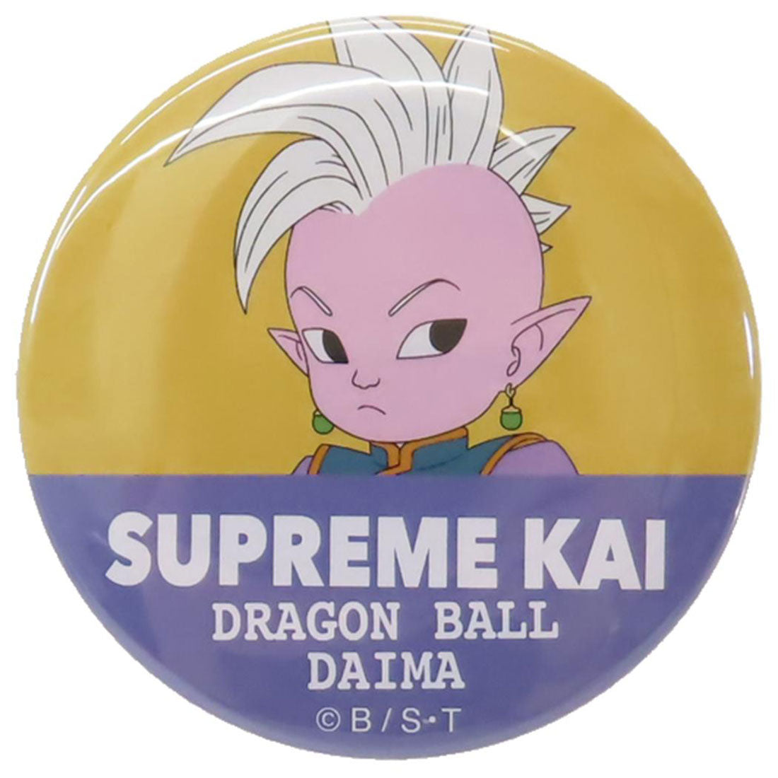 シネマコレクション cinemacollection ドラゴンボールDAIMA 缶バッジ カンバッジ 界王神 ミニ スモールプラネット ビッグ缶バッジ 大きい コレクション雑貨 アニメキャラクター グッズ マルチカラー