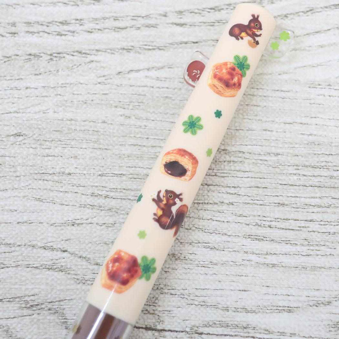 シネマコレクション cinemacollection パイの実 黒赤2色ボールペン mimiペン お菓子パッケージ funbox 文具 かわいい おやつマーケット キャラクター グッズ マルチカラー