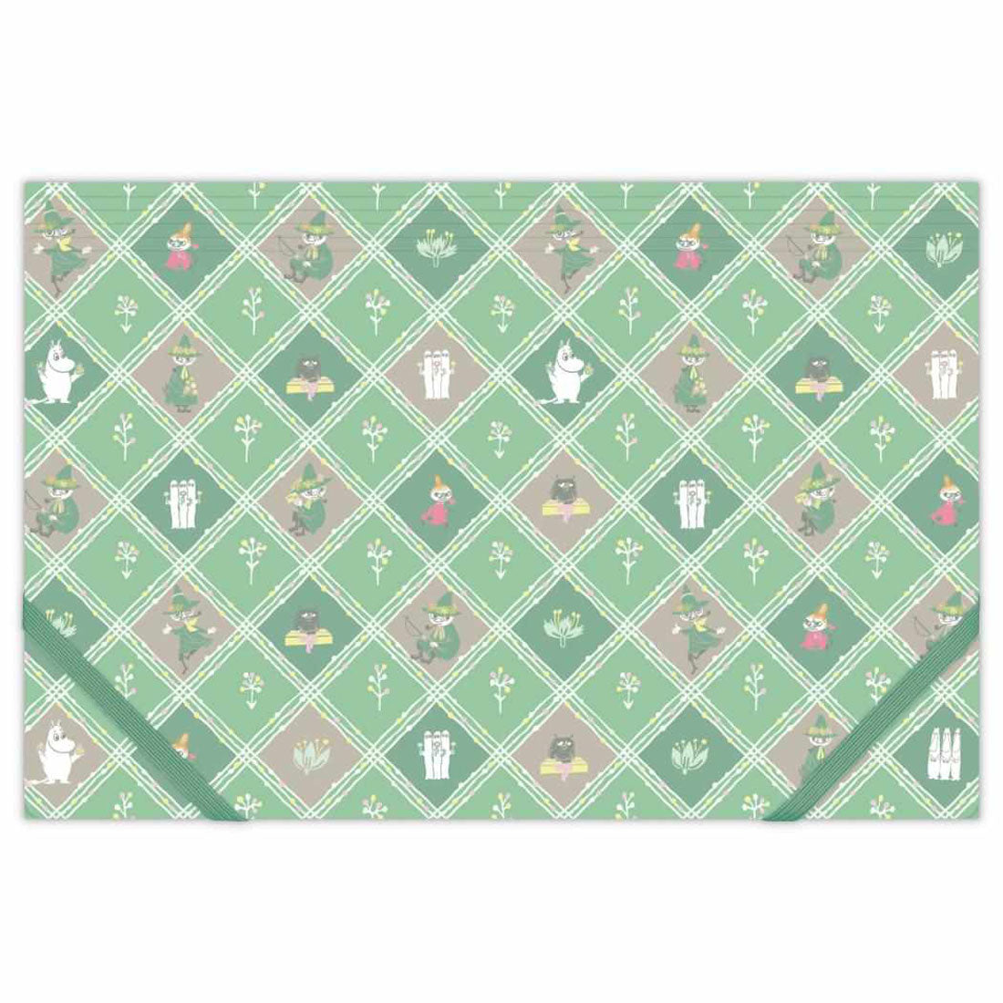 シネマコレクション cinemacollection ムーミン クリアファイル クリアフォルダ MOMLSグリーン My little something 北欧 日本ホールマーク 書類整理 キャラクター グッズ グリーン