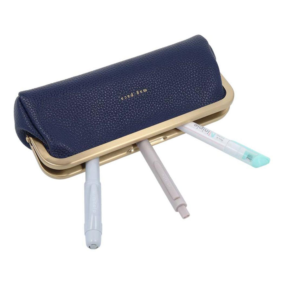 シネマコレクション cinemacollection ペンケース マグパカ ネイビー サンスター文具 筆箱 筆入れ シンプル グッズ ネイビー