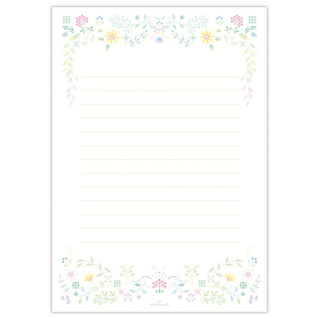 シネマコレクション cinemacollection 便箋 レターパッド シークレットガーデン 日本ホールマーク 手紙 便せん グッズ マルチカラー