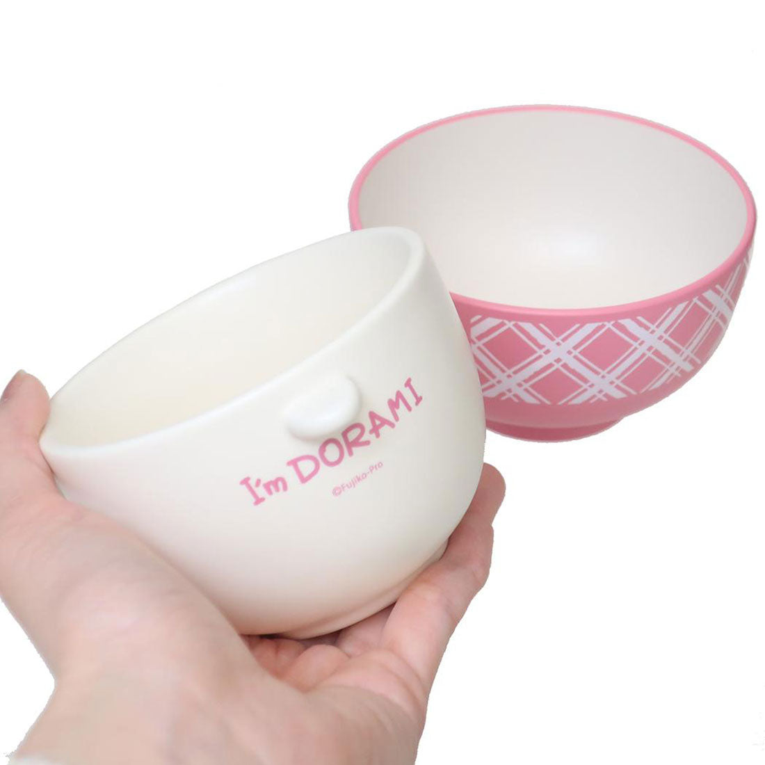 シネマコレクション cinemacollection ドラえもん ご飯セット 汁椀茶碗セットミニ ドラミ 藤子F不二雄 サンアート プレゼント ギフト アニメキャラクター グッズ【返品不可商品】 ピンク