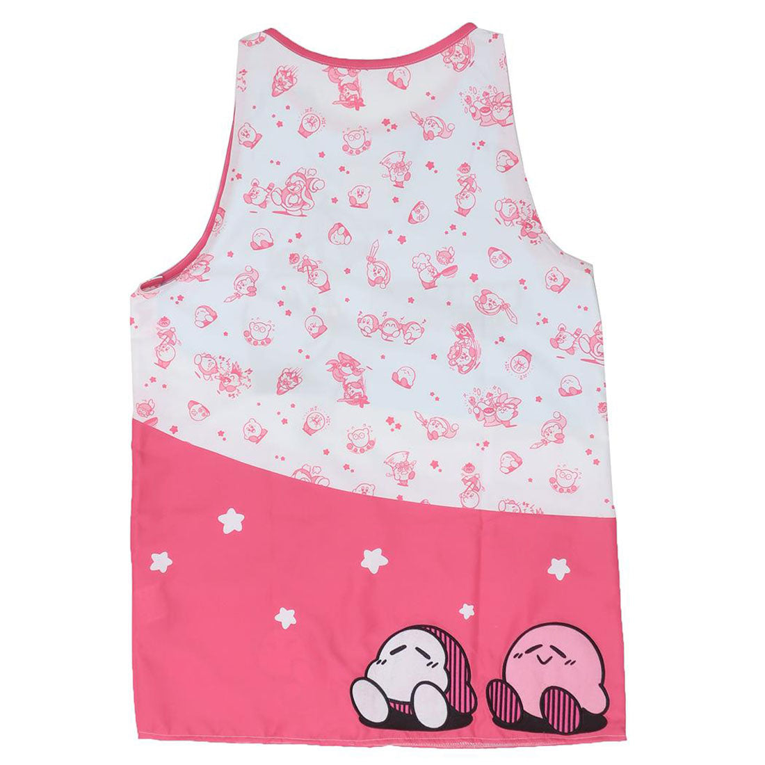 シネマコレクション cinemacollection 星のカービィ レディースエプロン 割烹着 カービィのコミック パニック 割烹着 丸眞 キッチン雑貨 保育士 キャラクター グッズ ピンク