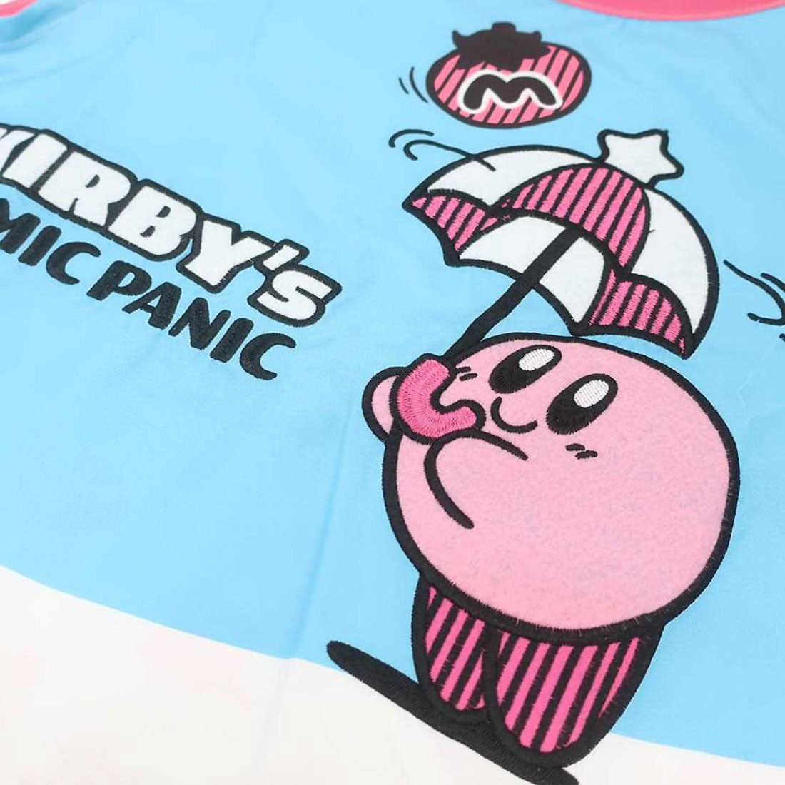 シネマコレクション cinemacollection 星のカービィ レディースエプロン 割烹着 カービィのコミック パニック 割烹着 丸眞 キッチン雑貨 保育士 キャラクター グッズ ピンク