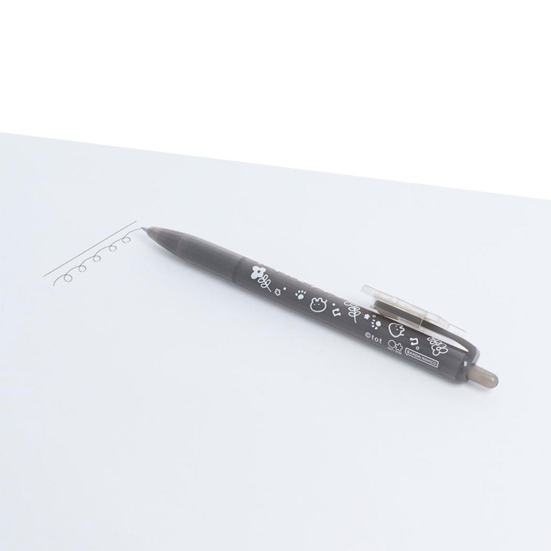 シネマコレクション cinemacollection ずんどうネコ ボールペン プレート付ボールペン クロ サンスター文具 新学期準備文具 かわいい グッズ マルチカラー