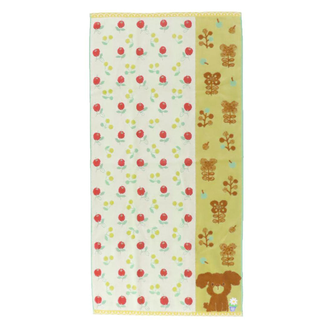 シネマコレクション cinemacollection Fu re ru バスタオル ビッグタオル ホイップクリーム イヌ いぬ 日繊 お風呂タオル かわいい グッズ イエロー