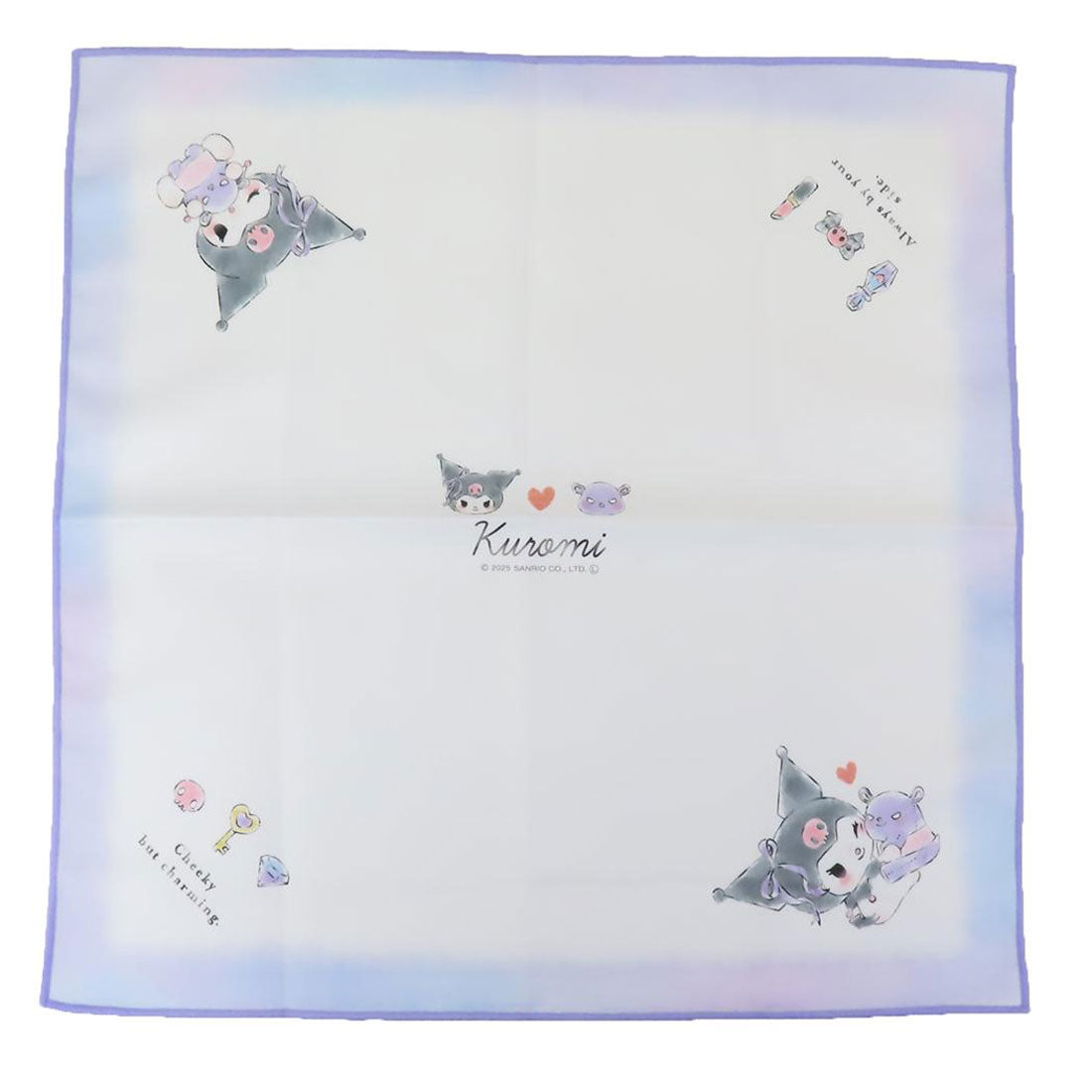 シネマコレクション cinemacollection クロミ ランチクロス お弁当箱ナフキン サンリオ カミオジャパン 新学期準備 キャラクター グッズ パープル