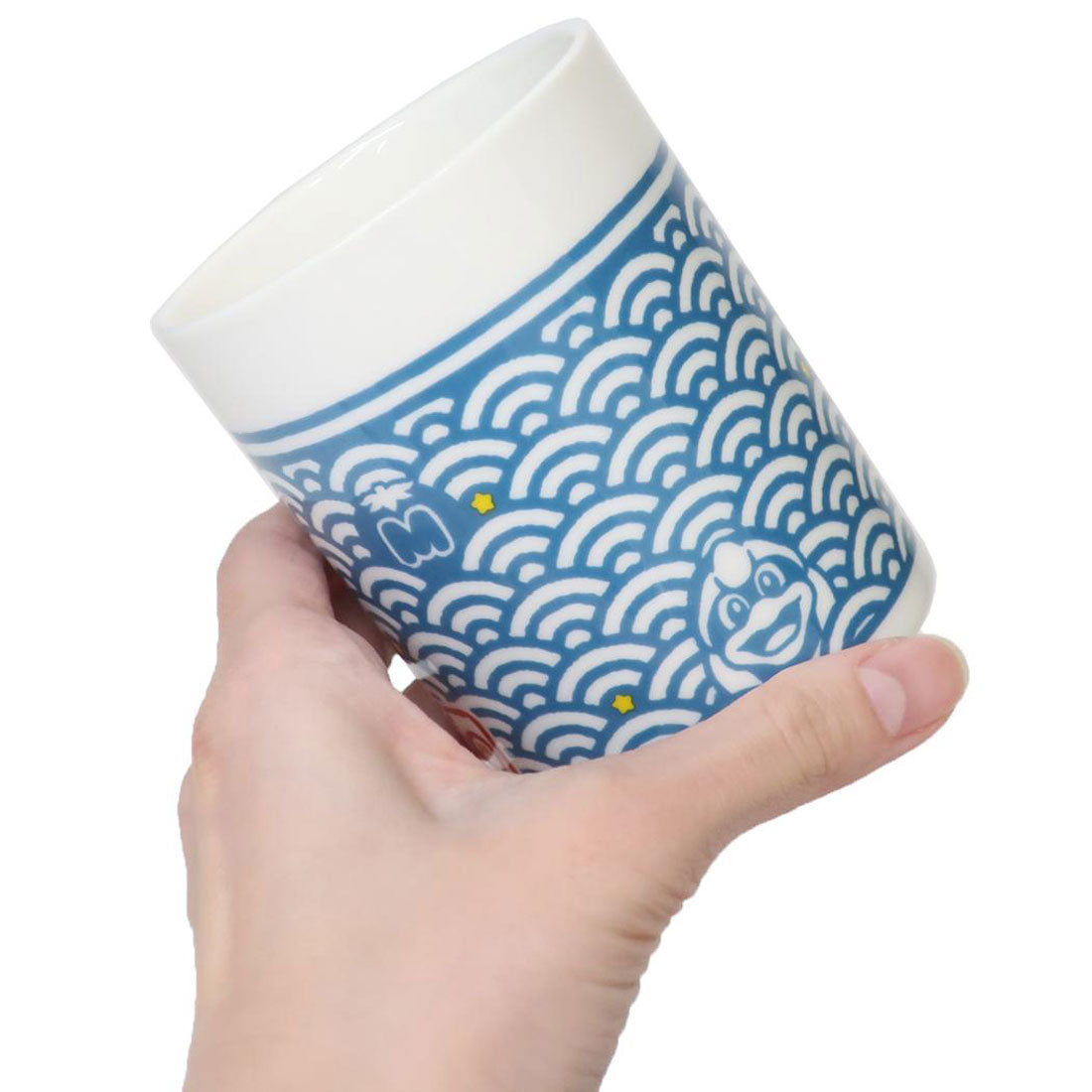 シネマコレクション cinemacollection 星のカービィ 湯呑 湯のみ ふわふ和コレクション カービィたちと青海波 エンスカイ 湯飲み キャラクター グッズ 【返品不可商品】 マルチカラー