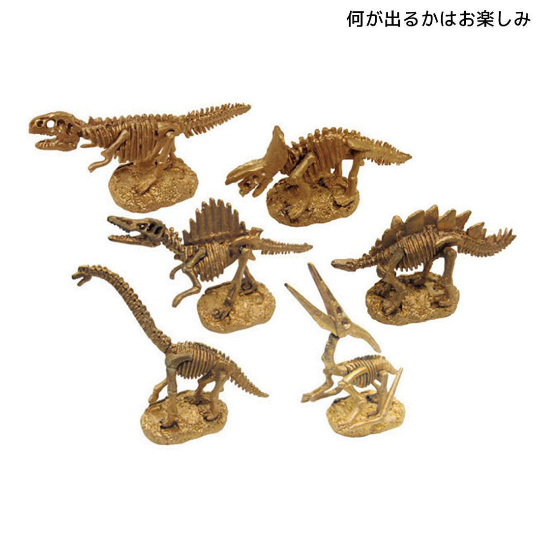 シネマコレクション cinemacollection 知育玩具 スーパー発掘名人ゴールド 全6種 恐竜 ノブカンパニー コレクション雑貨 プレゼント おもちゃ グッズ マルチカラー